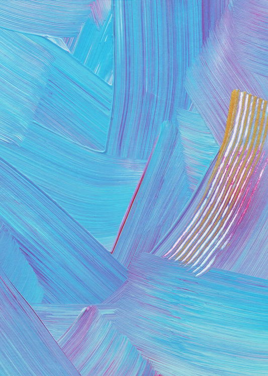 Bunte Striche | Poster