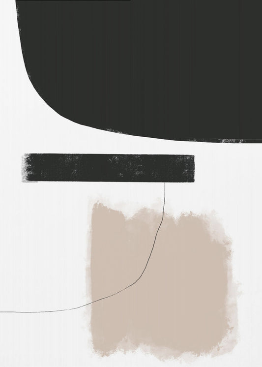 Minimalistisches Gleichgewicht | Poster