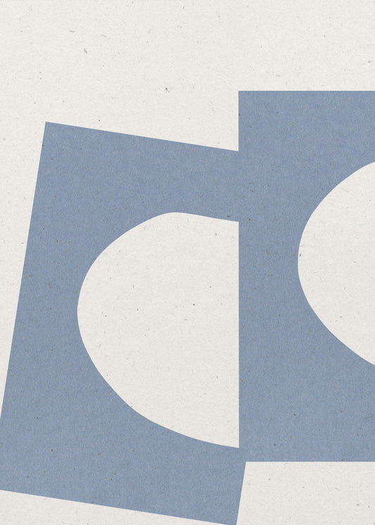 Gebogene Geometrie | Poster
