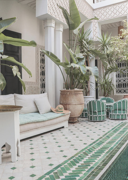 Marrakech Oasis | Canvas