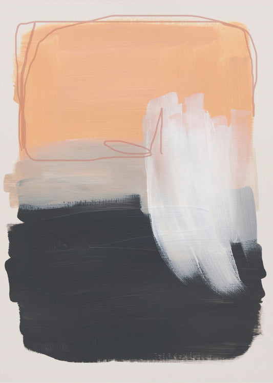 Abstract Brush Strokes 122 | Poster