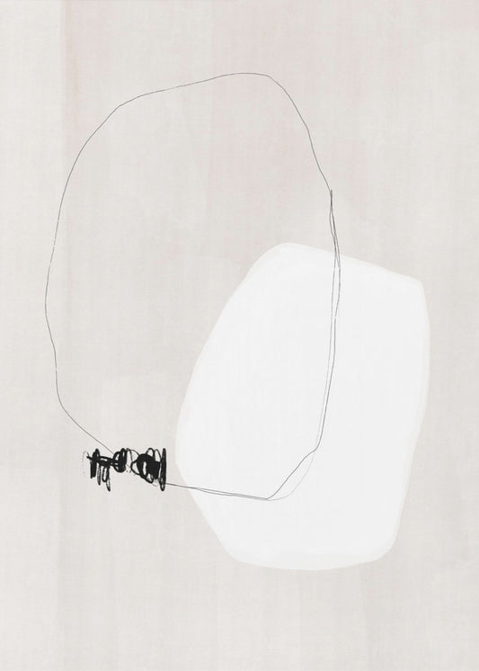 Minimalistische Essenz | Leinwand