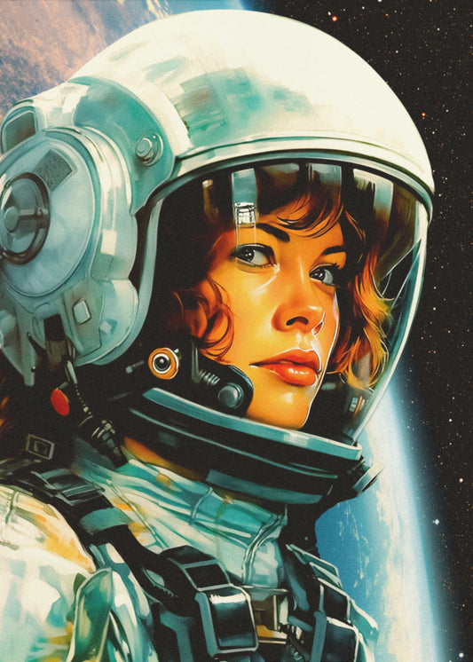 Astronautenposter 1 | Leinwand
