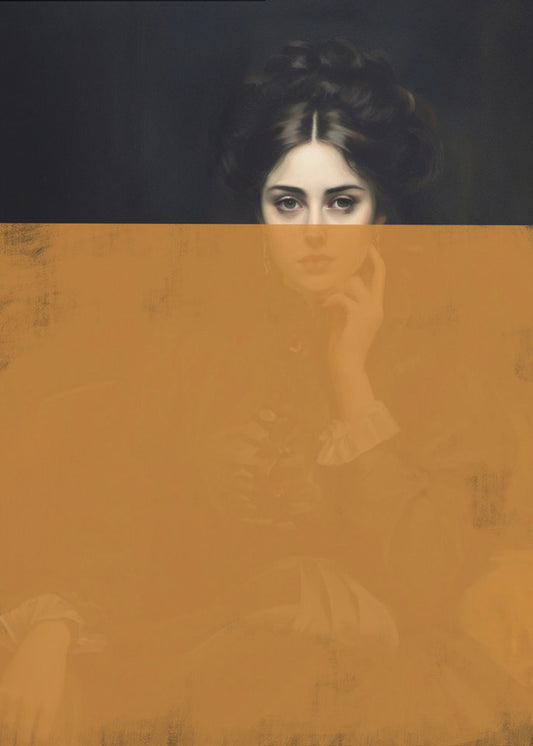 Altered Portrait of Woman | Canvas