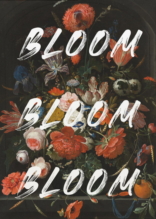 Bloom Vintage Flowers | Canvas