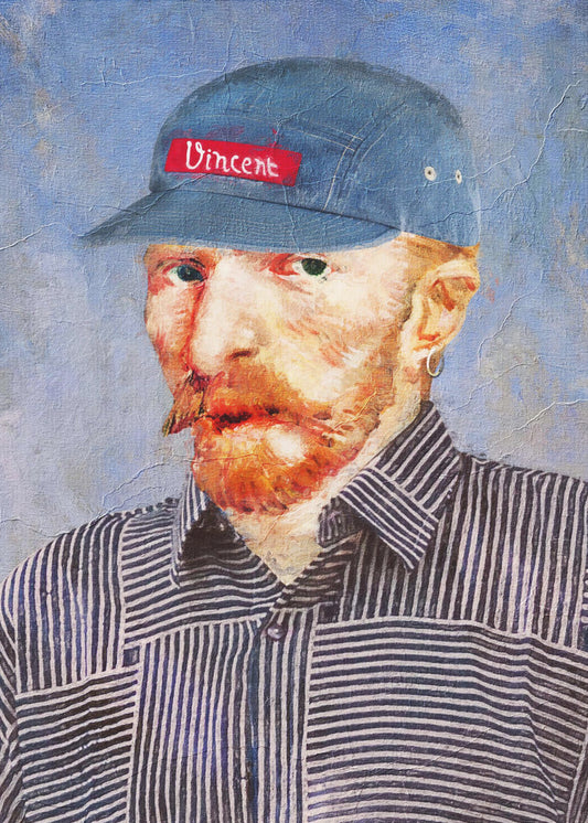 Hipster Vincent | Leinwand