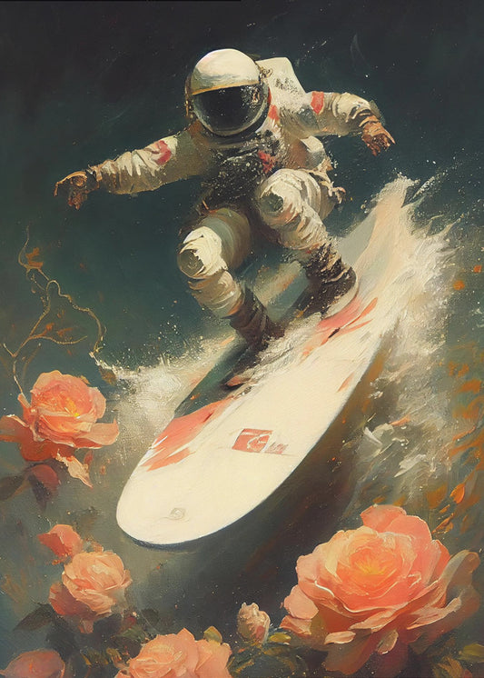 Meine Weltraumwelle | Poster