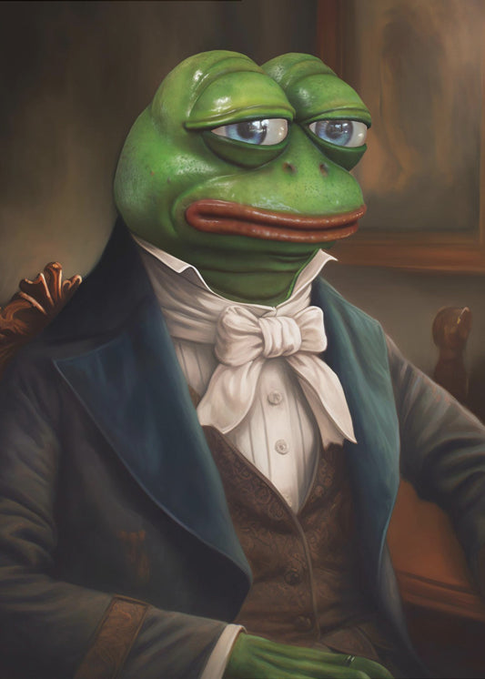 Sir Pepe | Leinwand