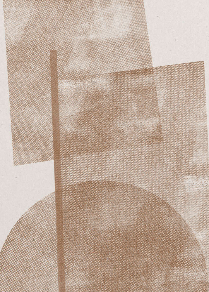 Geometrischer Dunst | Leinwand
