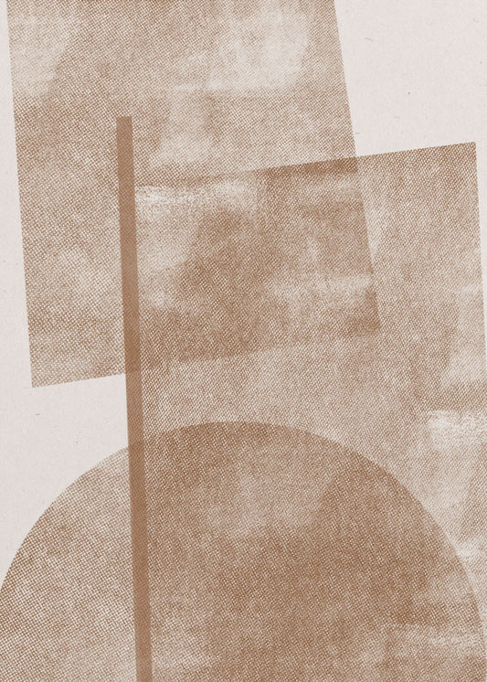 Geometrischer Dunst | Leinwand