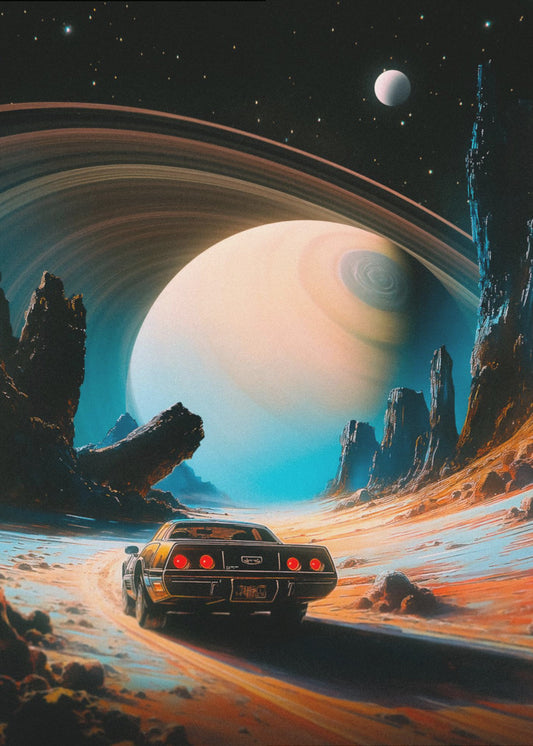 Ultimativer Space Racer | Leinwand