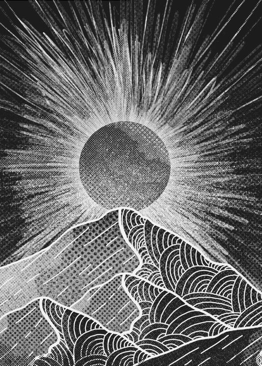 Der Sunburst Peak | Poster