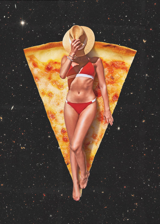 Pizza Sun Tan | Canvas