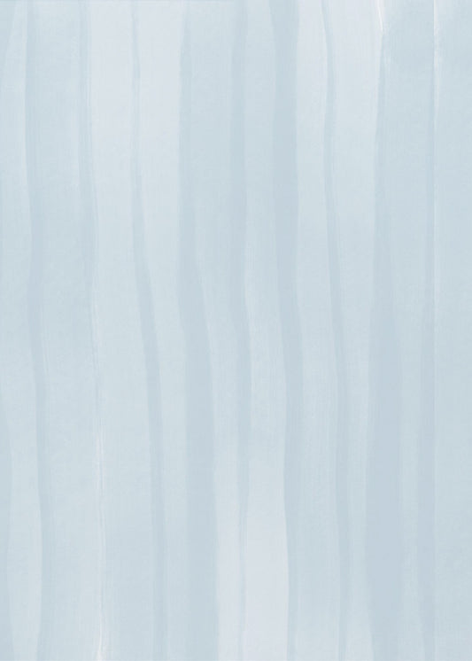 Blaue Linien auf hellem Hintergrund | Poster
