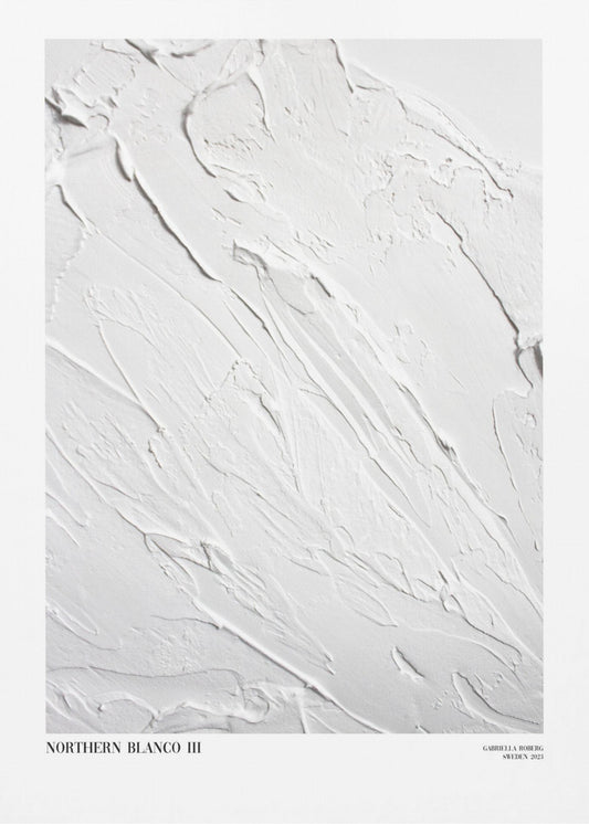 Northern Blanco Nr. III | Poster