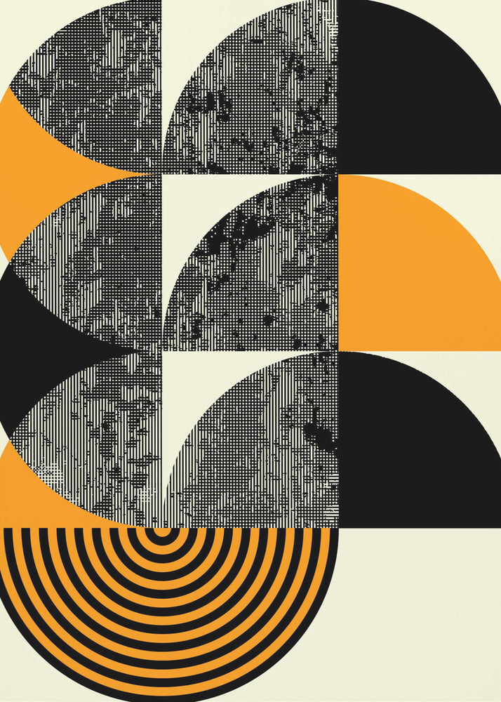 Geometrische Abstraktion Dynamisch | Poster