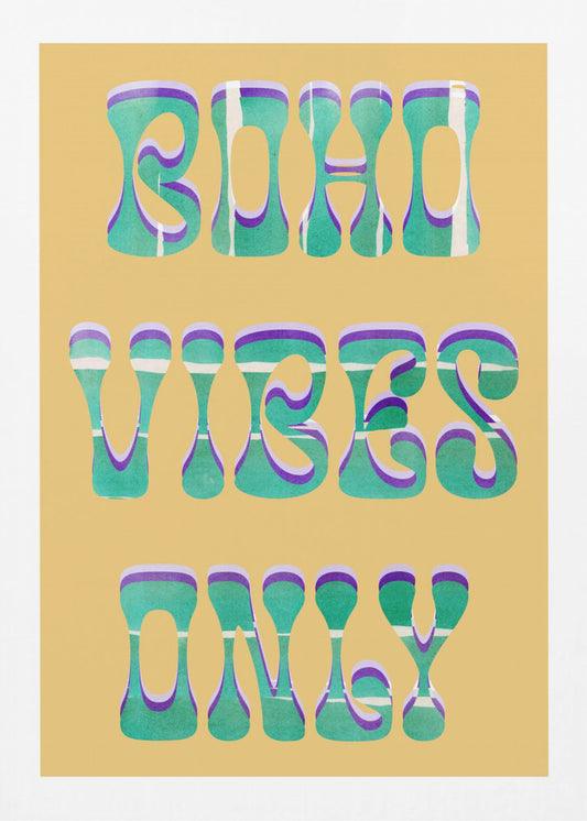 Nur Boho-Vibes | Poster