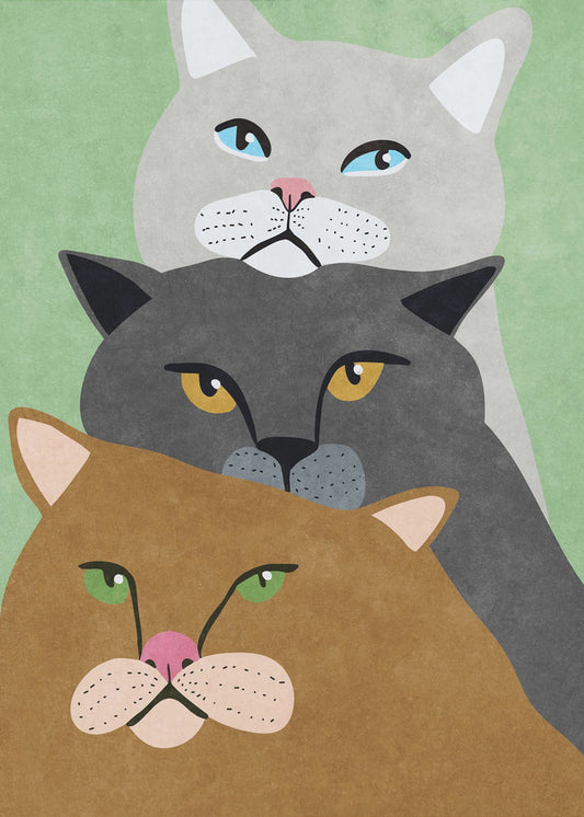 Katzentrio | Poster