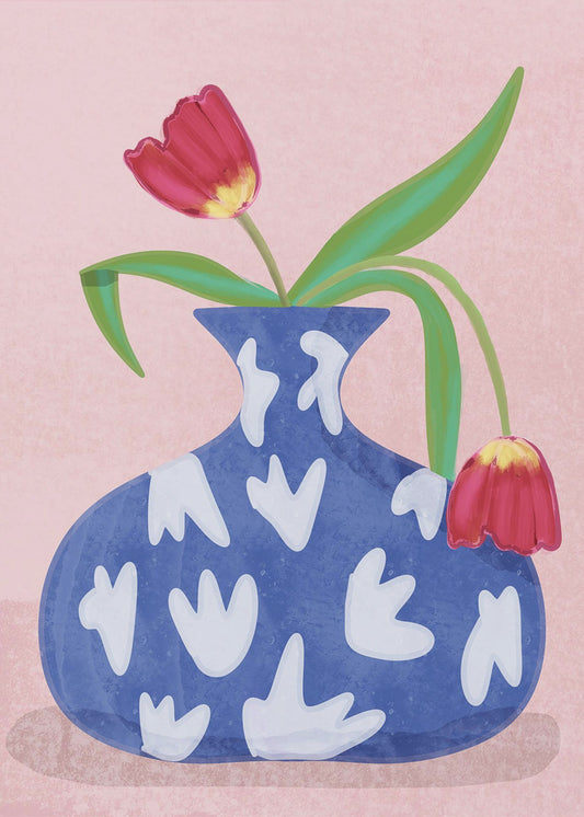 Tulpe in Vase | Poster