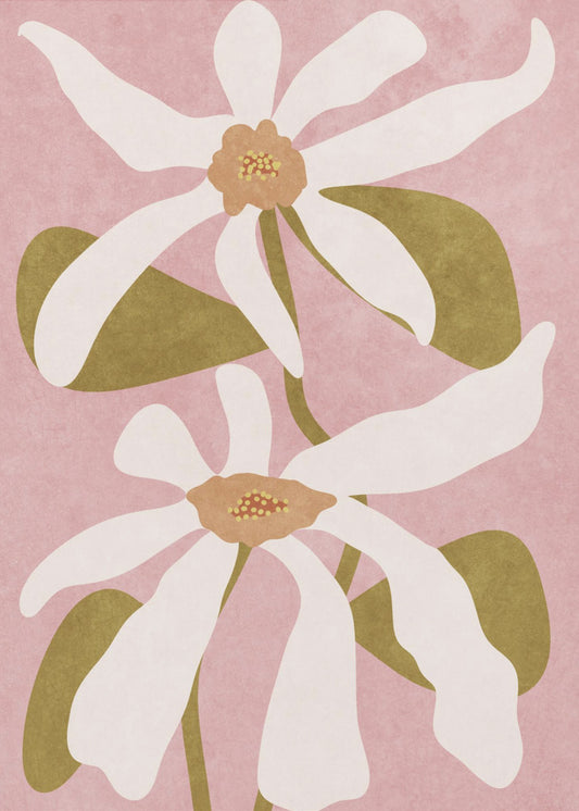 Abstrakte Blumen I | Poster