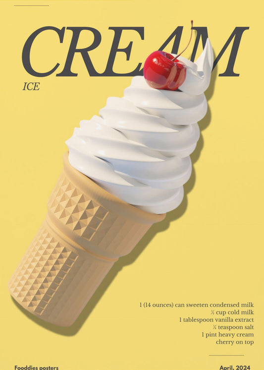 Kirsche auf Eis | Poster