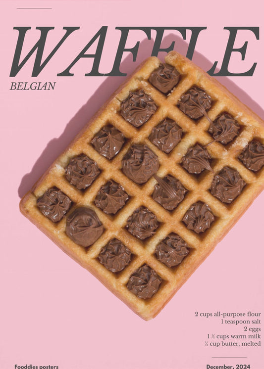 Belgische Waffel | Leinwand