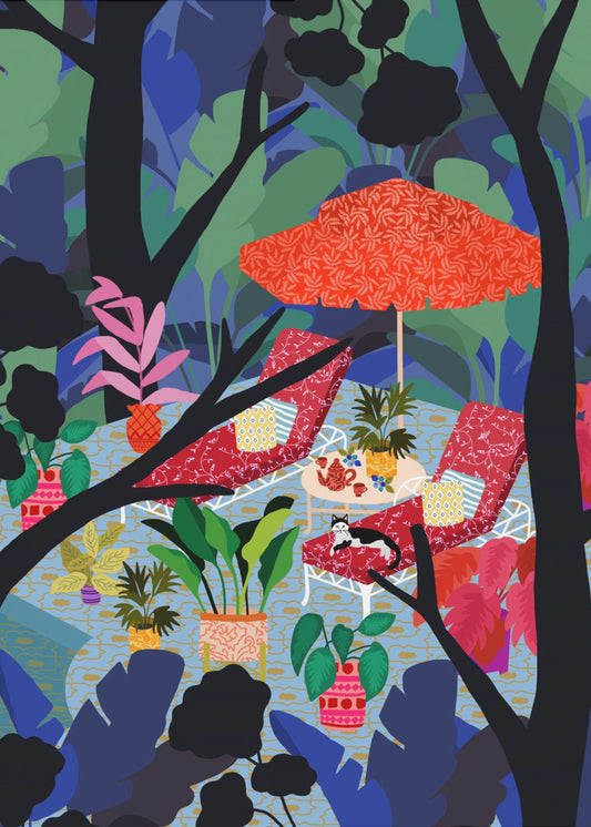 9933x14043 Din 133 Pool In the Middle of Nature | Poster