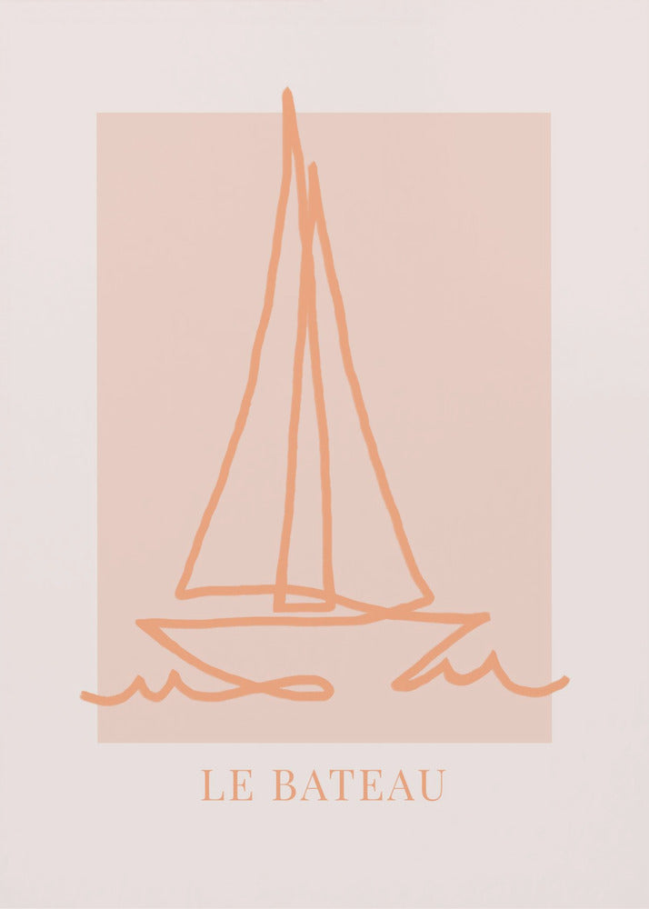 Le Bateau Corall | Leinwand
