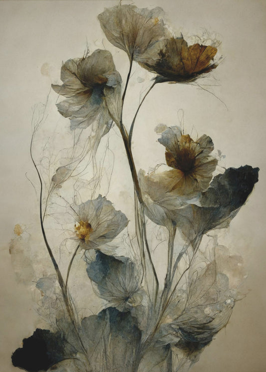 Ätherische Blüten | Leinwand
