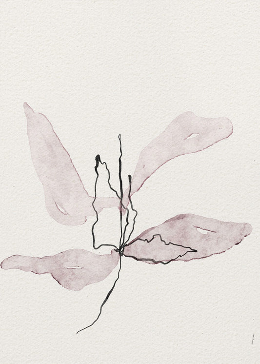 Delicate Petal Dance | Canvas