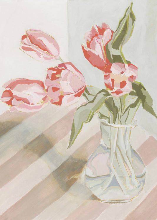 Tulpen in einer Vase | Poster