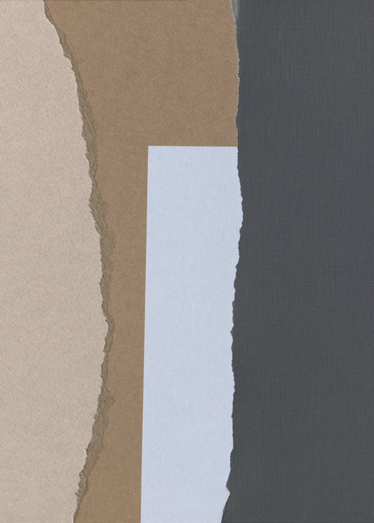 Zerrissenes Papier 3 | Leinwand