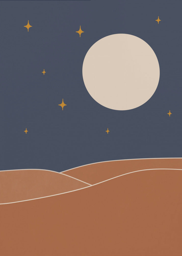 Sternenklare Sternennacht | Poster