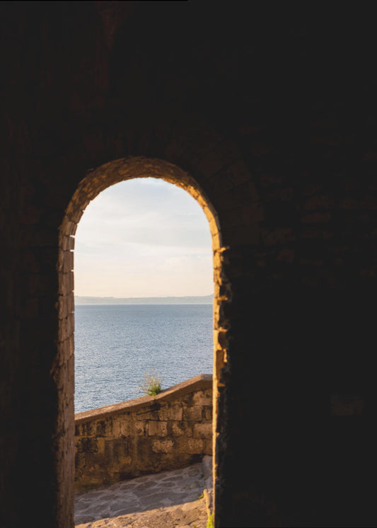 Peeking through | Amalfi Coast Italy | Canvas