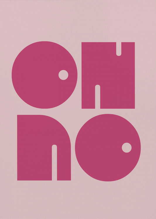 Fettgedruckte Typografie | Poster