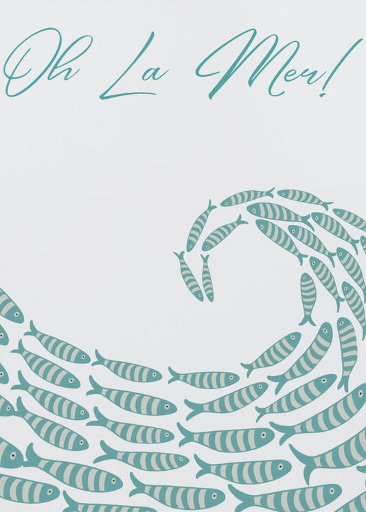 Fischwellen-Symphonie | Poster