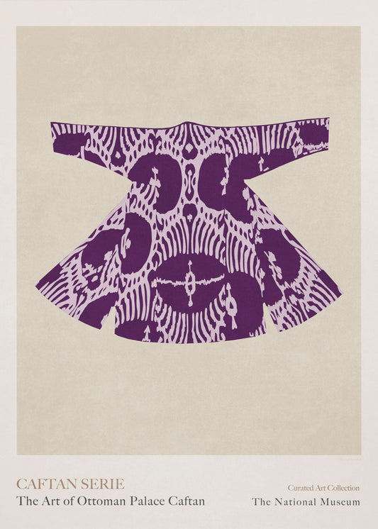 Lila Kaftan Eleganz | Poster