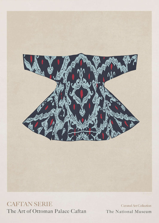 Verzierter osmanischer Kaftan | Poster