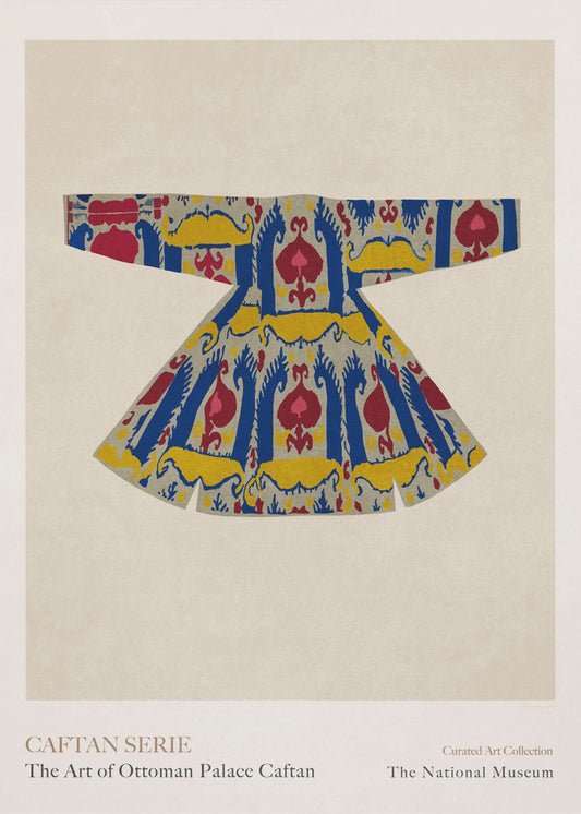 Verzierter osmanischer Kaftan | Poster