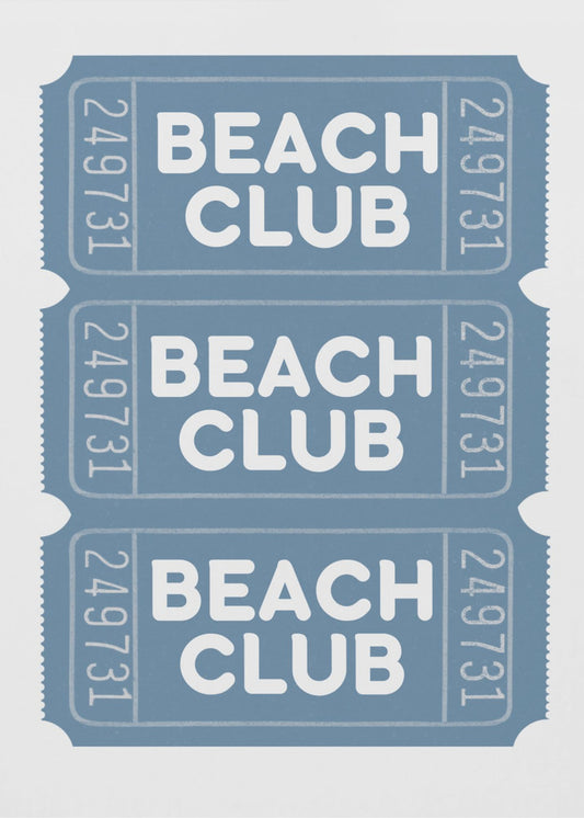 Beach Club Tickets | Canvas
