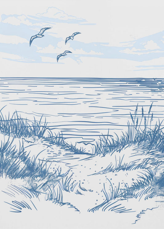 Seascape Sketch | Canvas
