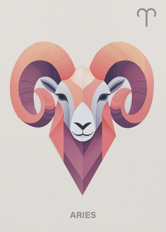 Zodiak Aries Art | Canvas
