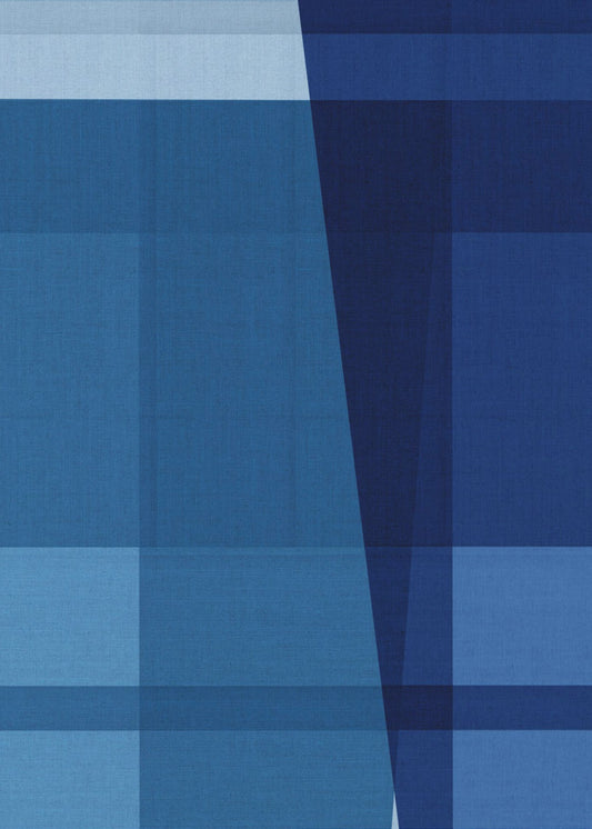 Gewebtes Marineblau Jam 3 | Leinwand