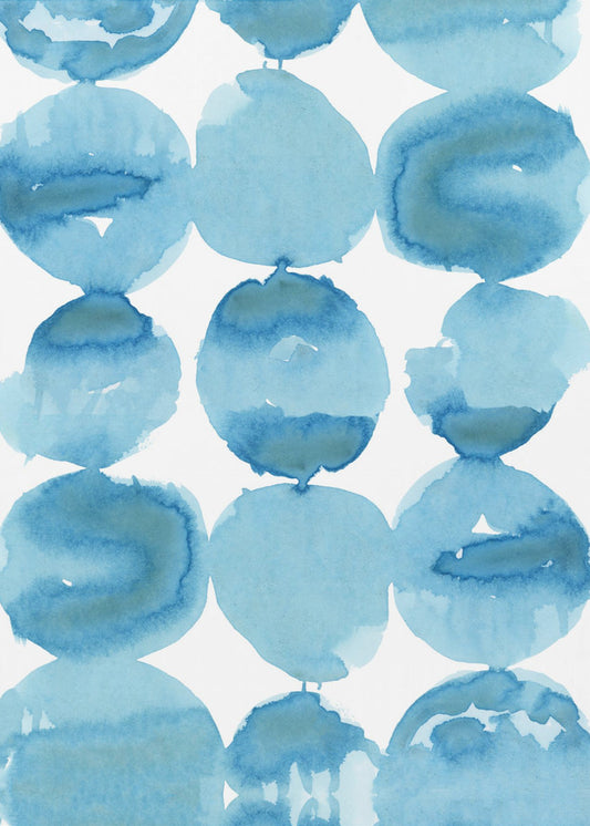 Blaues Aquarell 1 | Poster