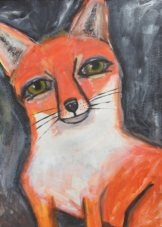 Orange Fox | Canvas