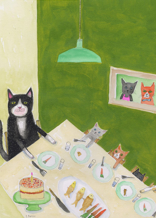 Family of cats | Canvas