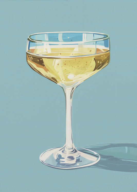 Champagner - Jolly and Dash | Leinwand