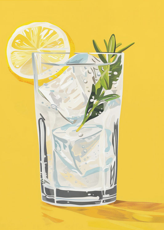 Gin Tonic - Jolly and Dash | Leinwand