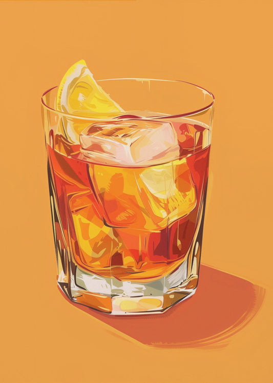 Negroni - Jolly and Dash | Leinwand