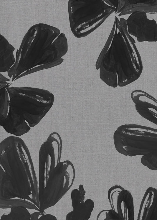 Black Floral 5 | Canvas